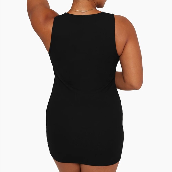 NIB Set Active ribbed tank dress - Onyx - Picture 2 of 3